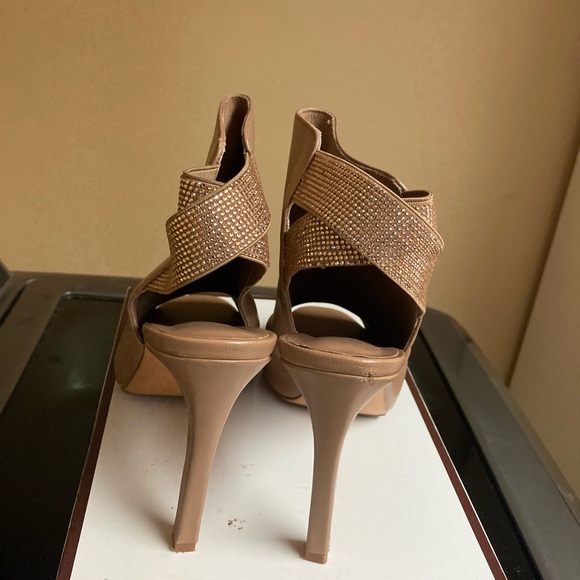 High quality leather shoes. Bought in Monaco.Crystals detailing. - Picture 2 of 4